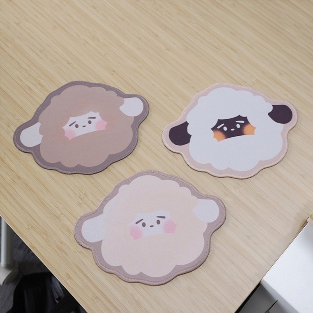 【暖羊 warm sheep】暖羊鼠标垫 I 造型鼠标垫 I 办公室鼠标垫 - 鼠标垫 - 其他人造纤维 