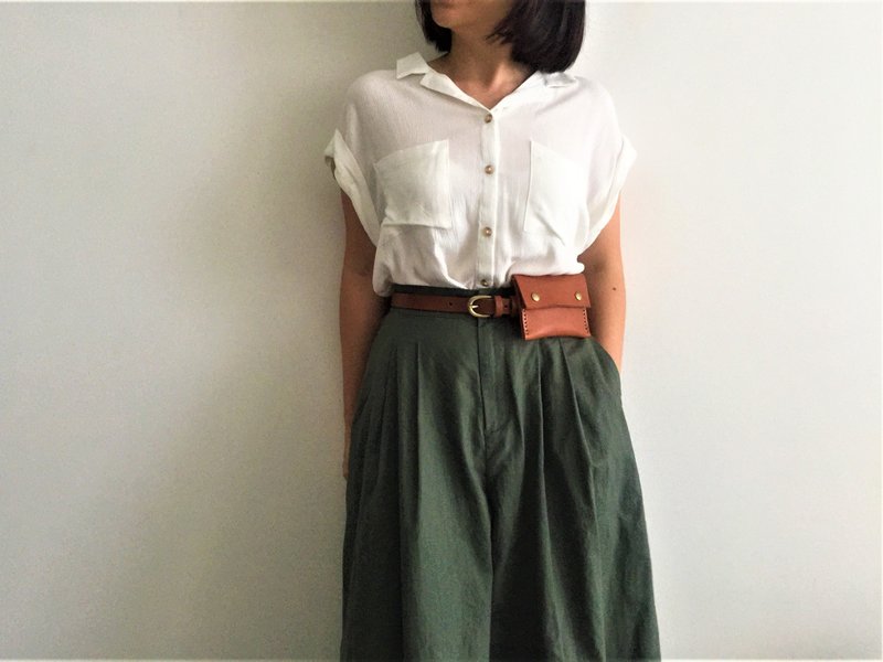 短夹 // Short wallet // 腰包 // 简约 // 可专属刻字 // 经典 - 皮夹/钱包 - 真皮 