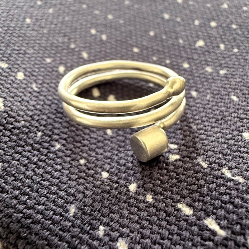 点线面  925 纯银尾戒 - 戒指 - 纯银 