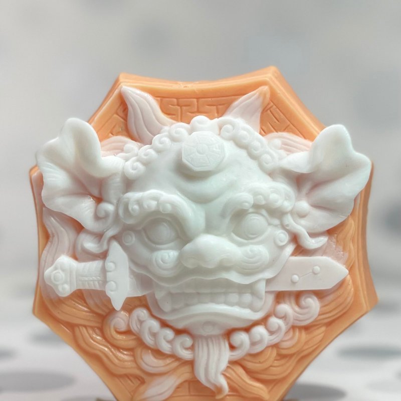 端午节 镇宅平安八卦狮(狮咬剑) 平安皂 - 肥皂/手工皂 - 其他材质 紫色
