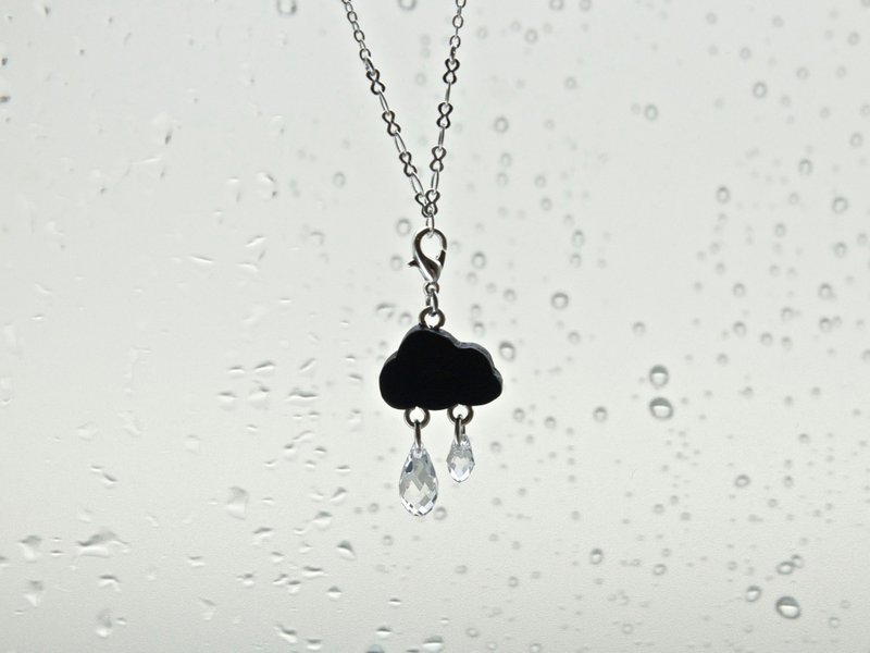 木制吊饰系列  雨天 吊饰 礼物订制 - 吊饰 - 木头 