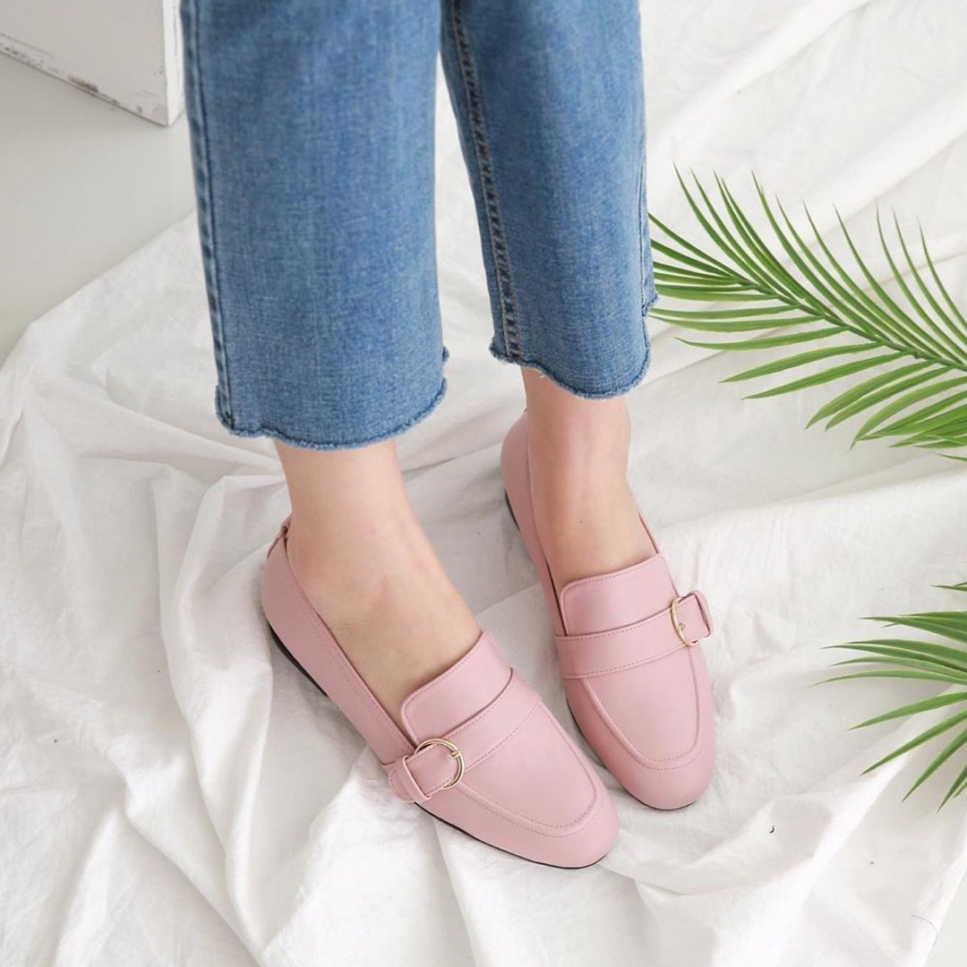 PRE-ORDER 韩国人手制 MACMOC Tommy (PINK) 乐福鞋 - 其他女款皮鞋 - 人造皮革 粉红色