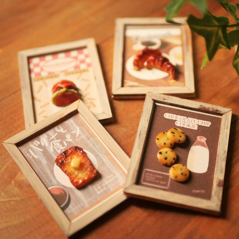 微型引擎盖三维内部　5个一套 - 海报/装饰画/版画 - 木头 