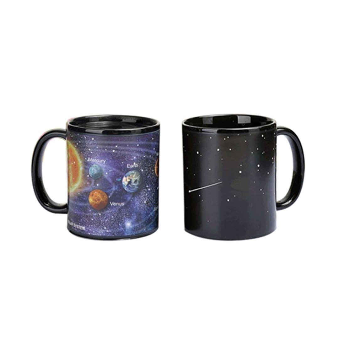 暗夜星球感温变色杯 - 咖啡杯/马克杯 - 瓷 