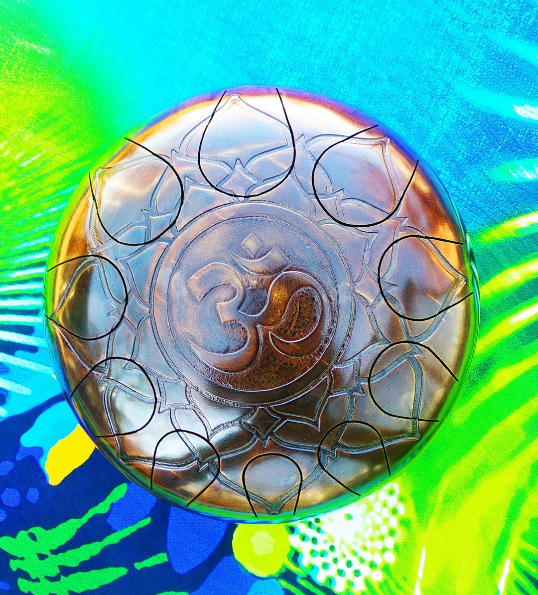 Chakra Drum, Hant Drum, Shamanic Drum, Healing Drum, Handpan Steel, Handpan Drum - 桌游/玩具 - 其他材质 