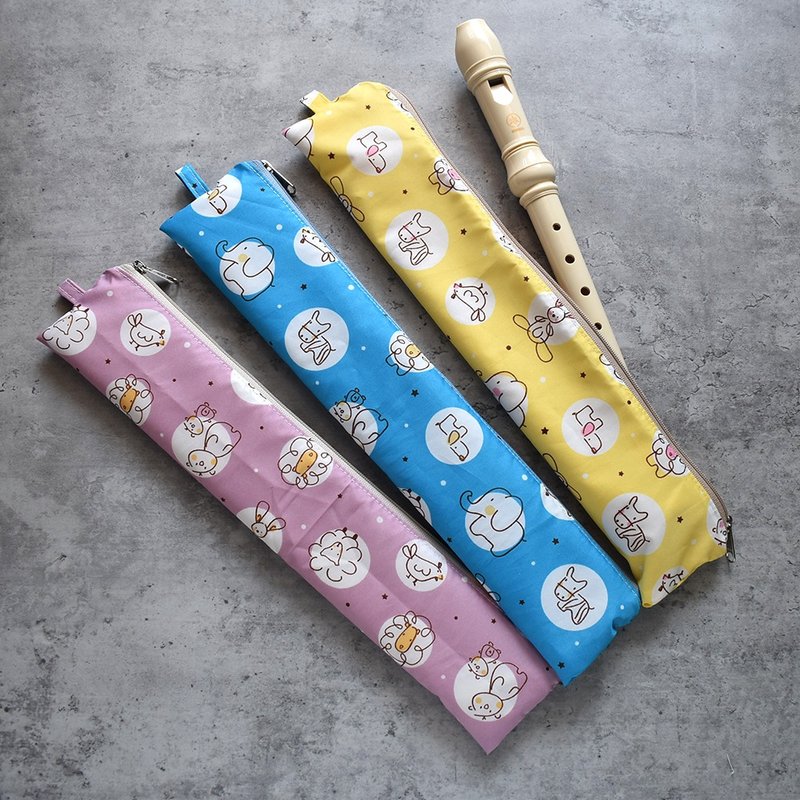 防水伞布 拉链直笛收纳袋_速写动物 - 其他 - 尼龙 多色