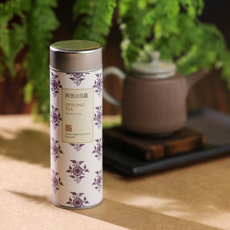 阿里山乌龙茶 三角立体茶包(12包入) 缤纷高罐 - 茶 - 新鲜食材 