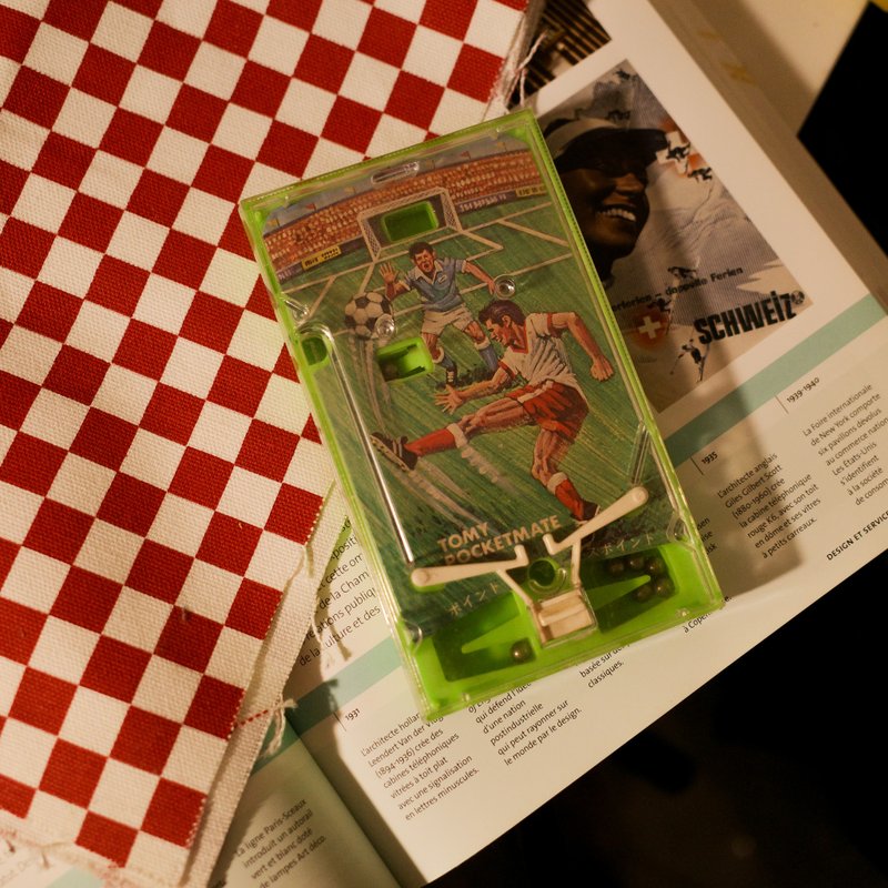 1970 Tomy Pocket Scorer 口袋便携式游戏机 - 桌游/玩具 - 塑料 黑色