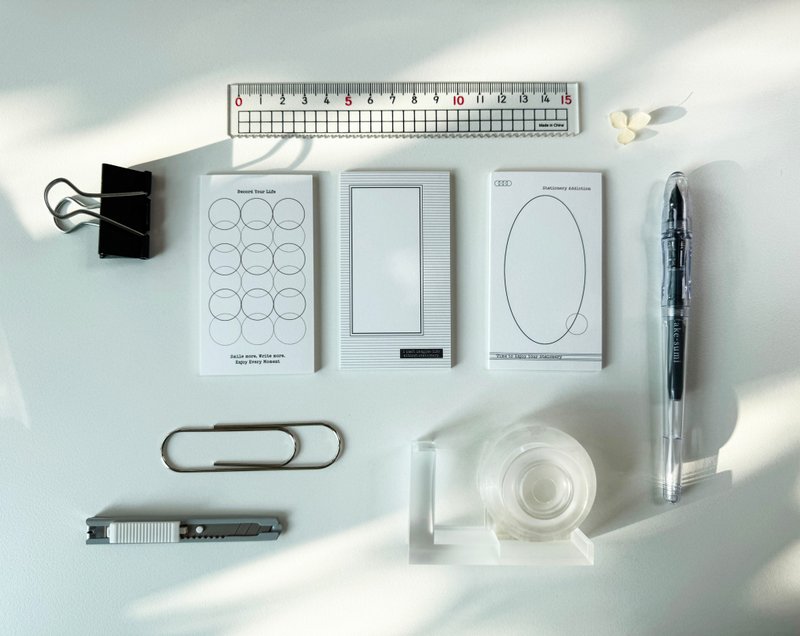 简单的几何记事本 - 笔记本/手帐 - 纸 