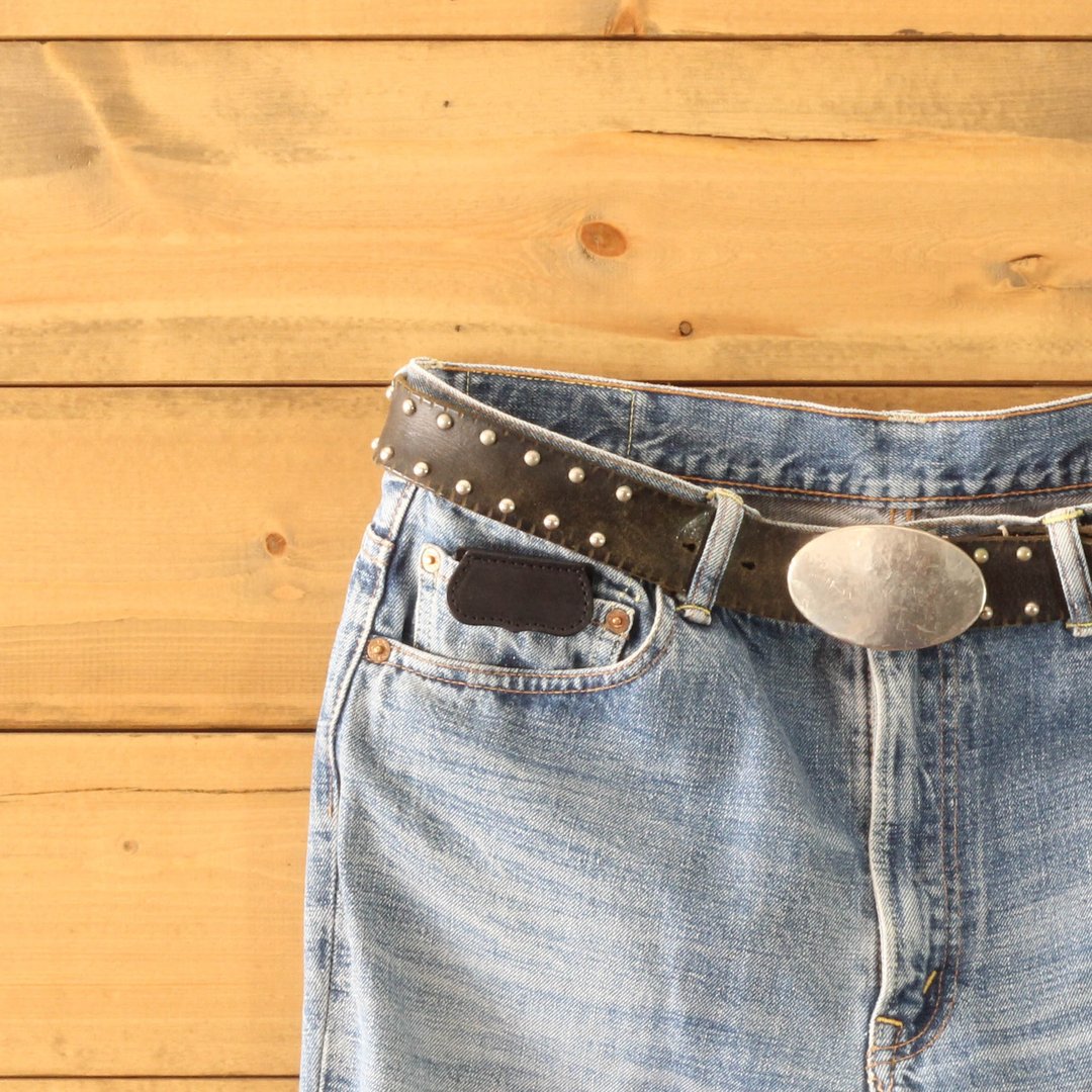Emergency mini pocket for jeans HOLLY(Black) Made in Japan Leather wallet coin - 皮件 - 真皮 黑色