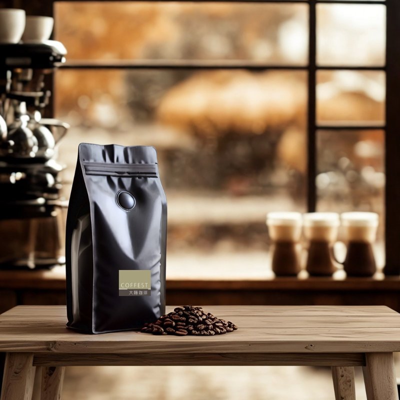 乐活配方咖啡豆 十磅组 (一磅*10包) ~ 五款风味任选 - 咖啡 - 新鲜食材 黑色