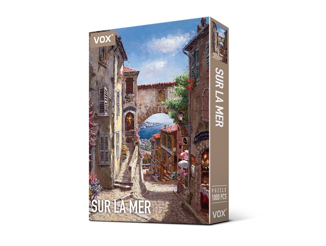 Sur La Mer 的海景 - 拼图 - 纸 