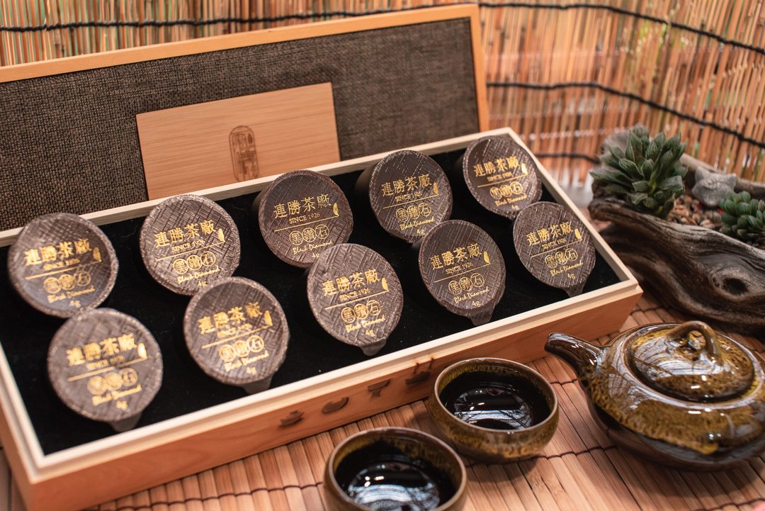 觅境黑钻石真空胶囊松木礼盒(伴手礼附提袋) - 茶 - 木头 