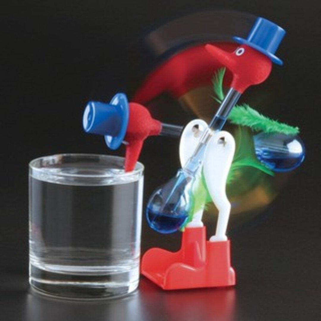 Drinking Bird 喝水鸟 - 玩偶/公仔 - 玻璃 