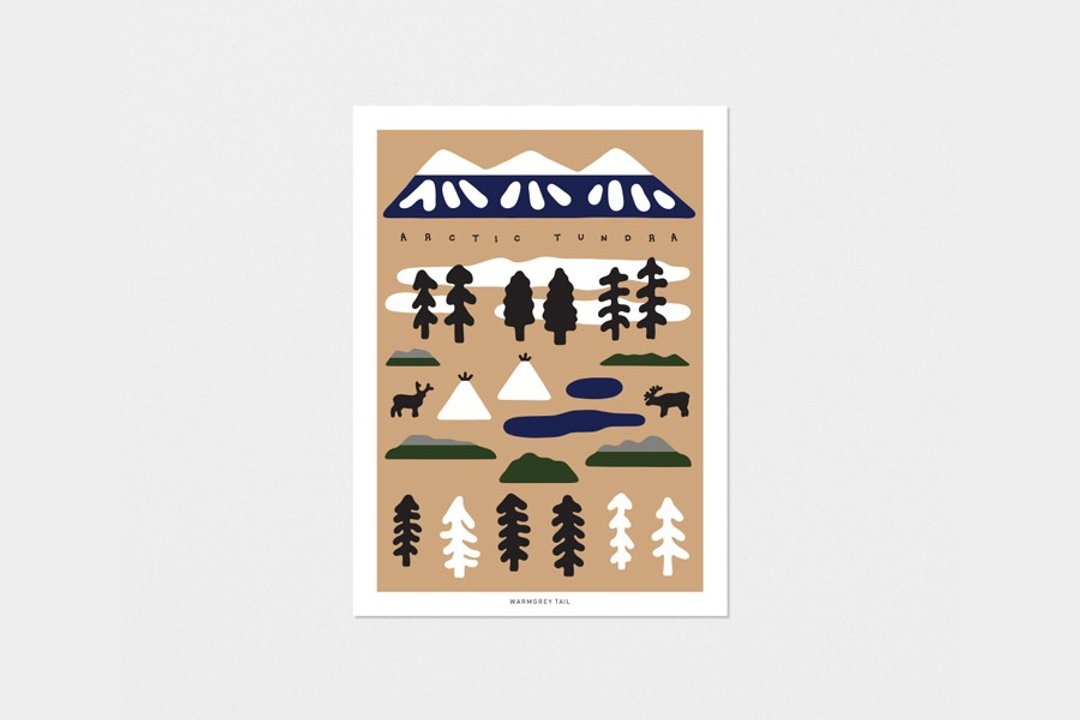 TUNDRA - POST CARD - 卡片/明信片 - 纸 