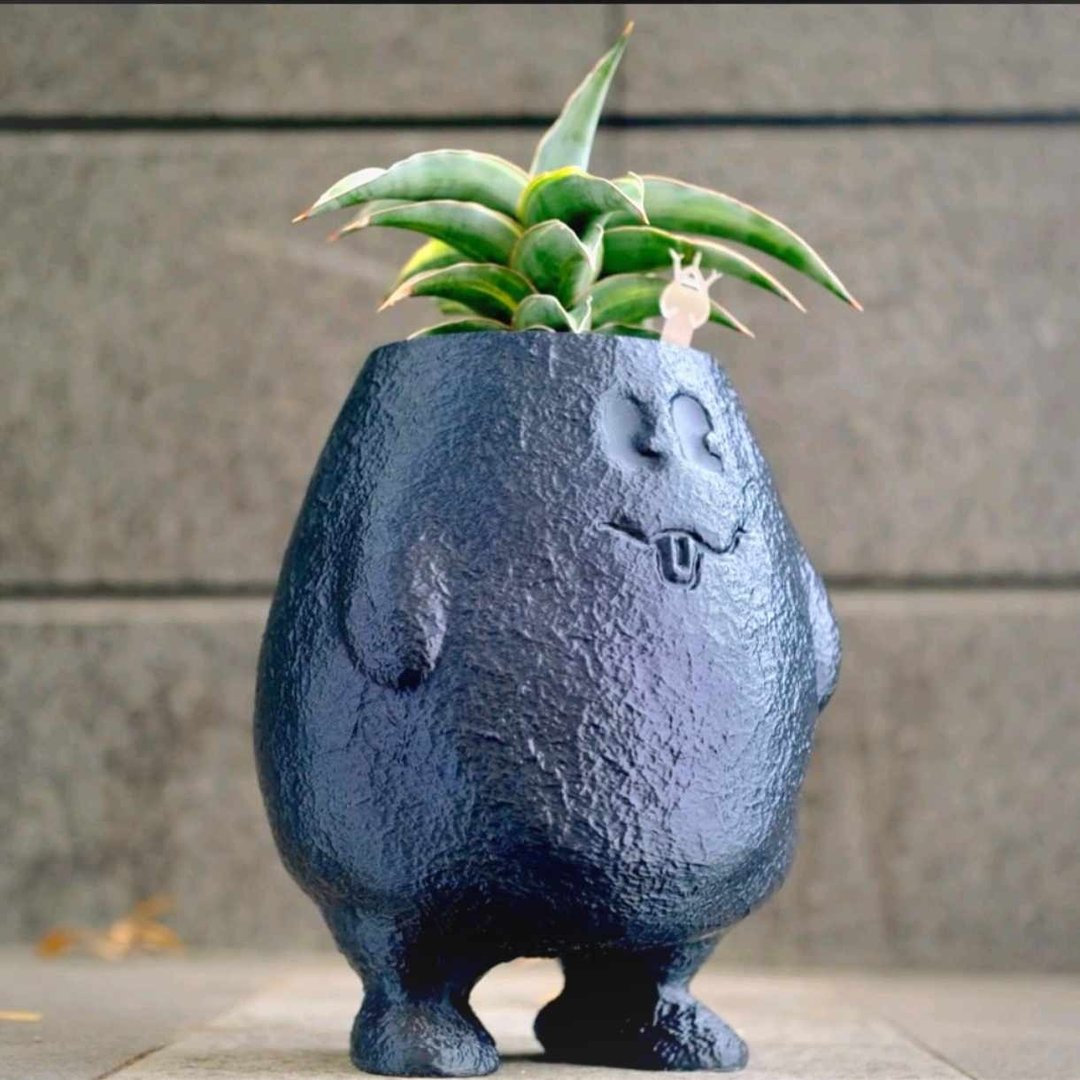 【蛋老大】3d盆器 块根盆 多肉盆  3d打印 白马城 象牙宫 盆 花器 - 植栽/盆栽 - 塑料 