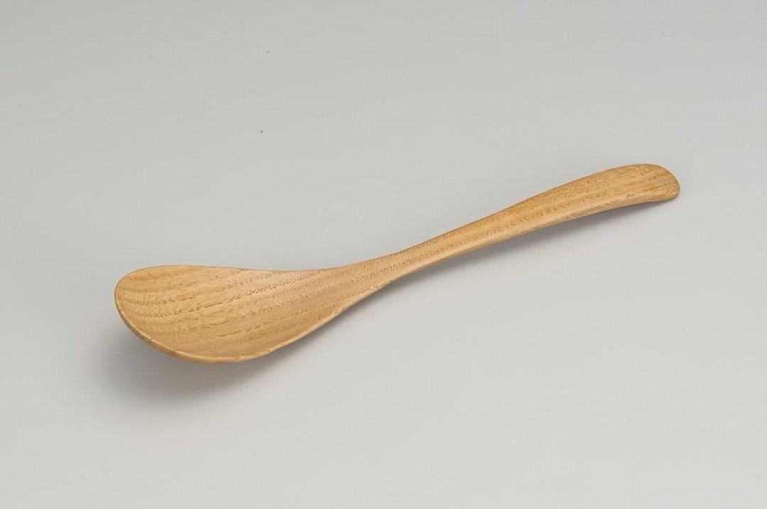 Chestnut spoon natural - 餐刀/叉/匙组合 - 木头 卡其色