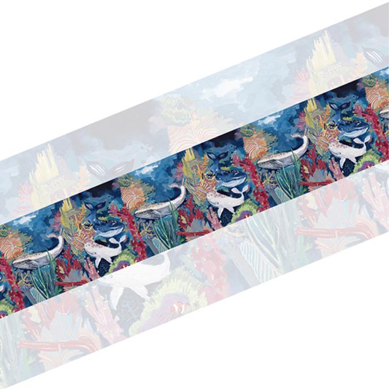 │沉默的共振 艺术家系列│声息 - 和纸胶带 - 纸胶带 - 纸 多色