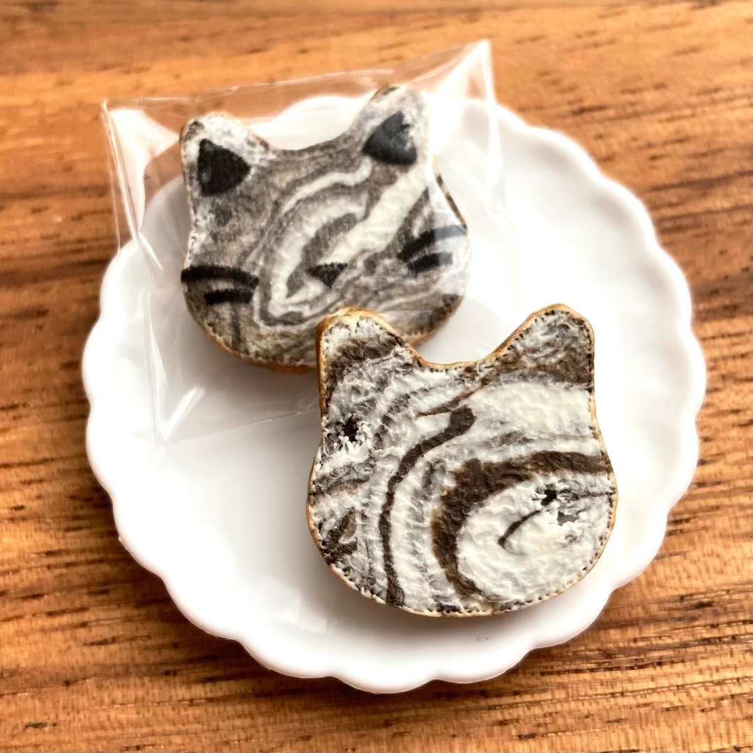 猫面包（巧克力大理石） - 其他 - 粘土 咖啡色