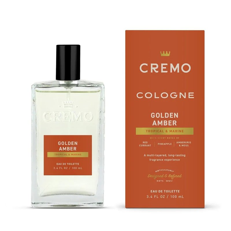 Cremo 黄金琥珀 男性香水 / 男士男生香氛喷雾 男香 古龙水 香精 - 香水/香膏 - 其他材质 
