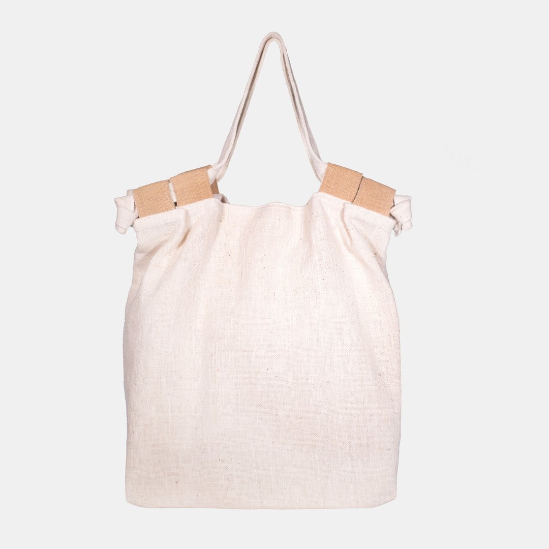 Handwoven Tote Bag - 手提包/手提袋 - 棉 