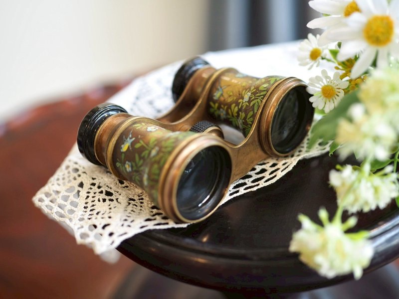 英国黄铜歌剧望远镜 - 摆饰 - 铜/黄铜 