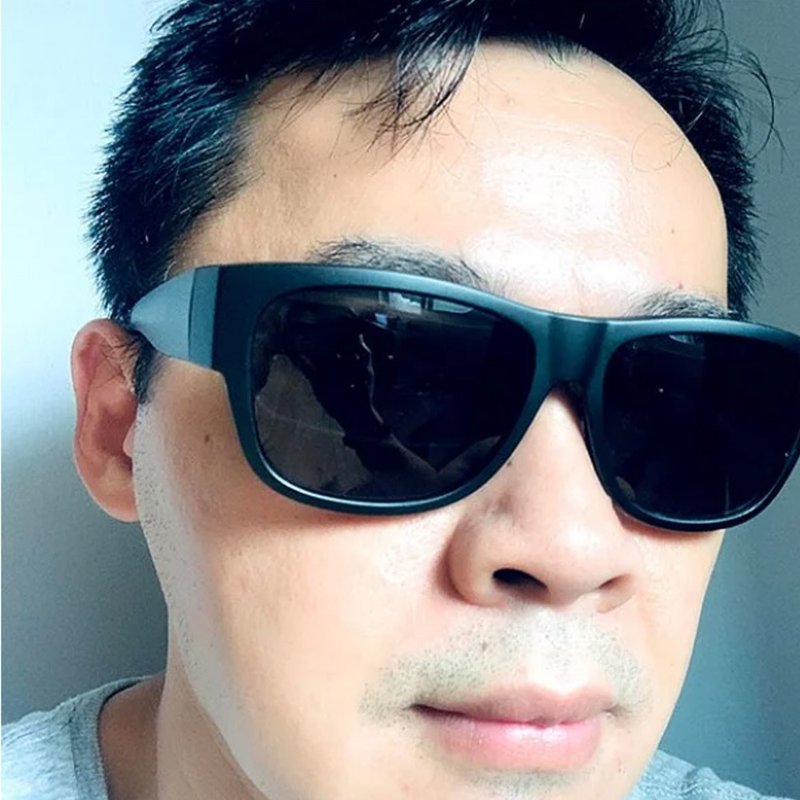 AD 经典雾黑款 宝丽来偏光镜片两用太阳眼镜 100%抗UV - 眼镜/眼镜框 - 其他材质 