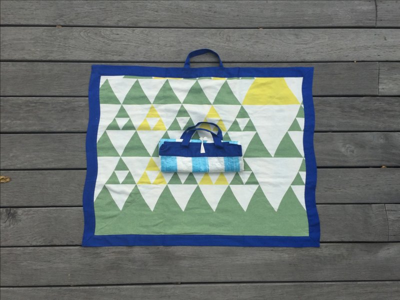 野餐垫/纵谷山 - 野餐垫 - 其他材质 绿色