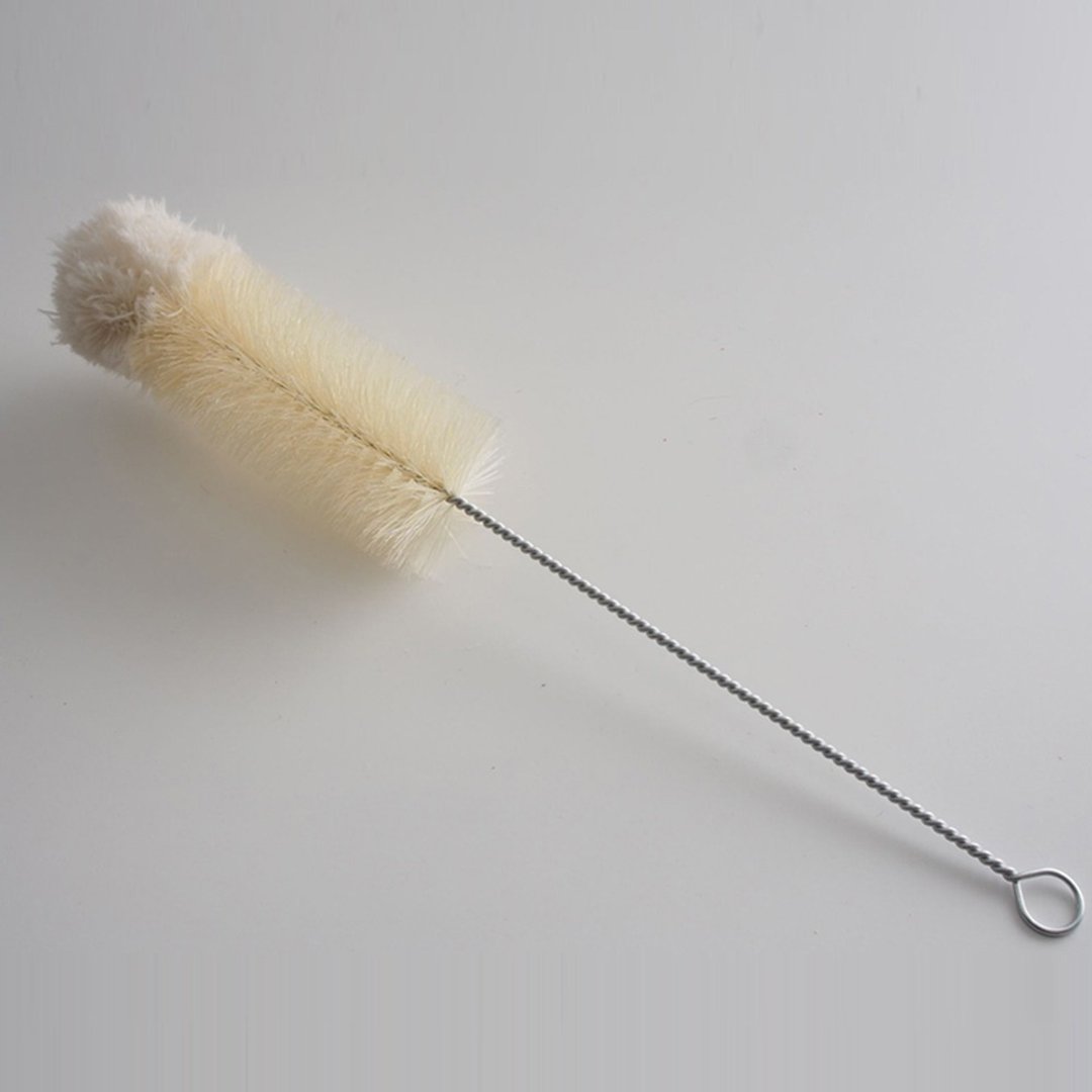 Redecker - 羊毛与猪毛水瓶刷 (32cm) - 其他 - 羊毛 白色