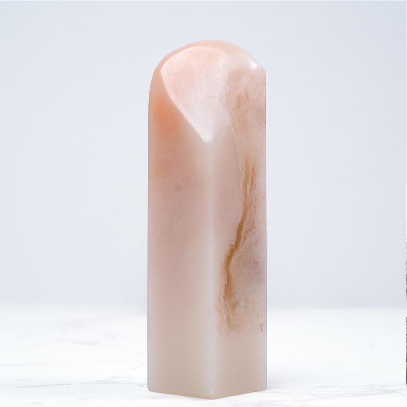 定制化手工印章-|老挝石 1.4x1.5CM|手工篆刻印章 - 印章/印台 - 石头 