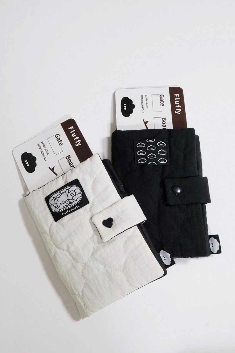 珩缝云朵护照套 - 护照夹/护照套 - 聚酯纤维 