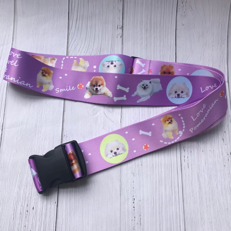 松鼠狗/博美犬 行李带 - 行李箱/行李箱保护套 - 尼龙 