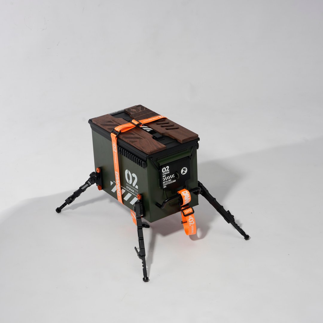 Storage Dog 战术露营箱 - 軍綠色 (大码 ) - 露营用品 - 其他金属 绿色