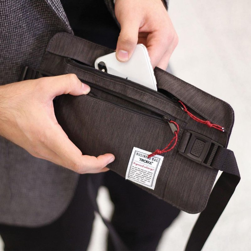 【毕业礼物】RFID 个资防盗贴身收纳防盗腰包 - 其他 - 聚酯纤维 