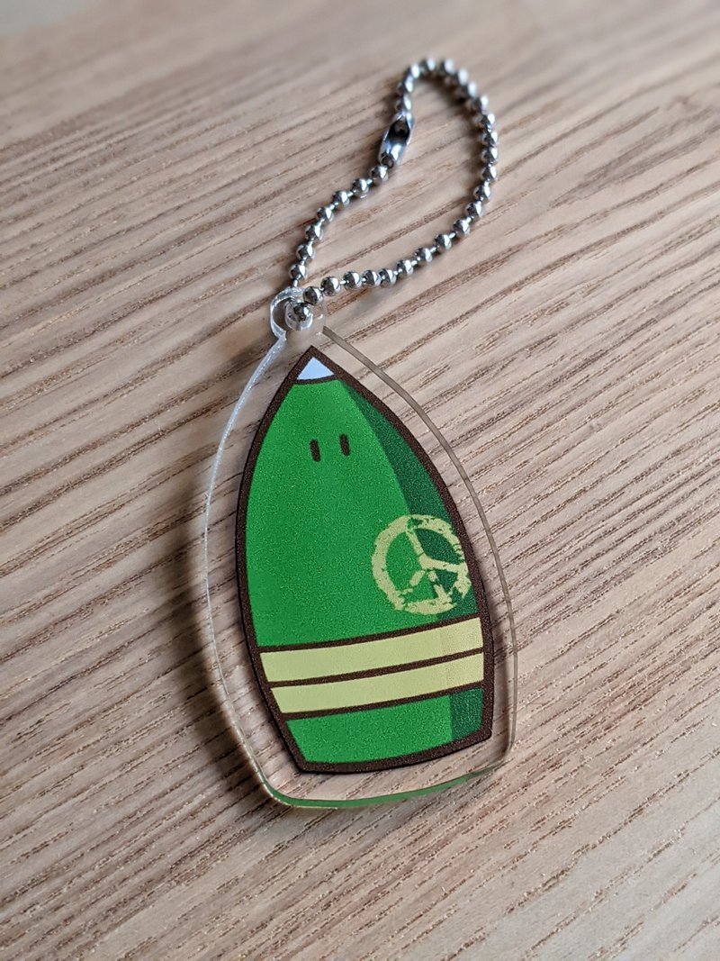 胜利的花火 压克力炮弹挂饰 - 吊饰 - 压克力 绿色