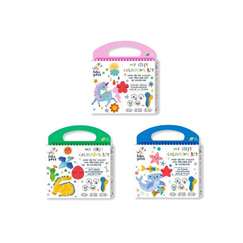 【德国Haku Yoka 】我的启蒙画册组(全系列共三款) - 玩具/玩偶 - 纸 