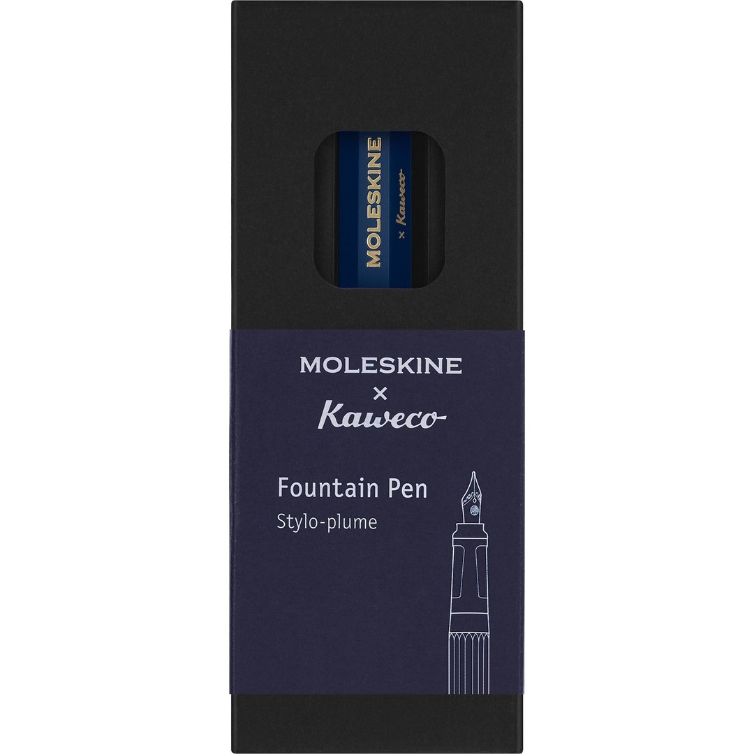 _勿上架_MOLESKINE x Kaweco 经典钢笔 F尖 蓝 (蓝墨) - 钢笔 - 塑料 蓝色