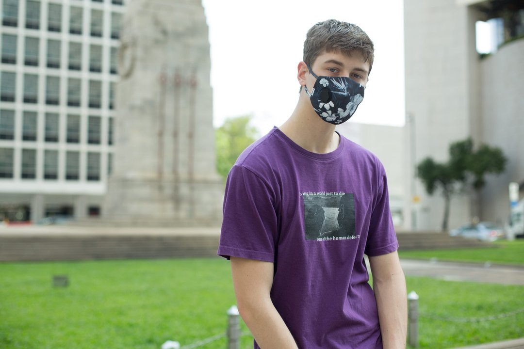 圣诞节礼物|Re-Mask PRO 香港制造 VFE 口罩 | Black F - 口罩 - 棉 多色