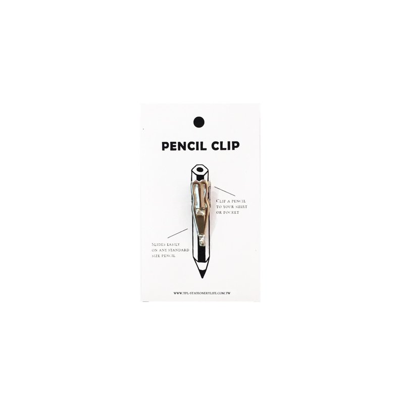 TPL 金属笔夹三入 - 铅笔/自动铅笔 - 其他金属 银色