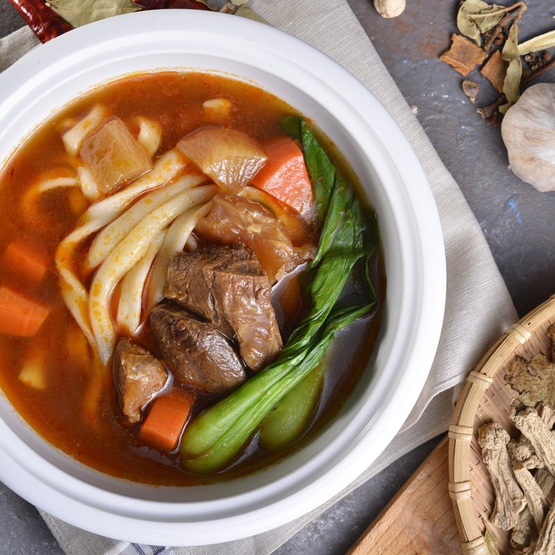 【温国智主厨】红烧牛肉面 700g/4包 - 面/面线/米粉 - 新鲜食材 