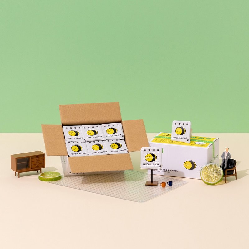 蜂蜜柠檬风味胶囊四入组 - 果汁/蔬果汁 - 其他材质 黄色