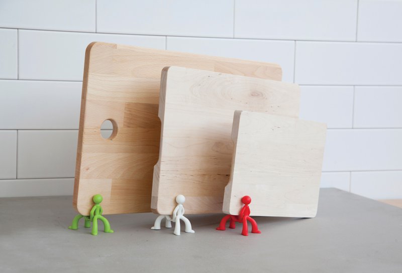 【PELEG-DESIGN】Board Brothers 砧板承重兄弟 - 托盘/砧板 - 塑料 红色