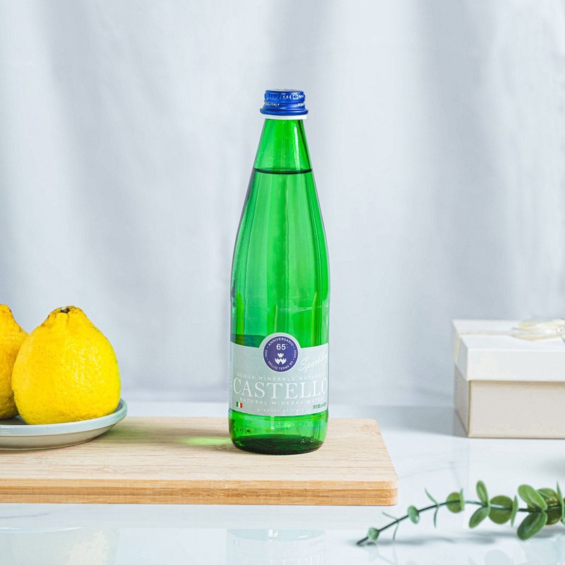 CASTELLO卡司得洛气泡矿泉水 500ML 6瓶/箱 - 健康/养生 - 玻璃 透明