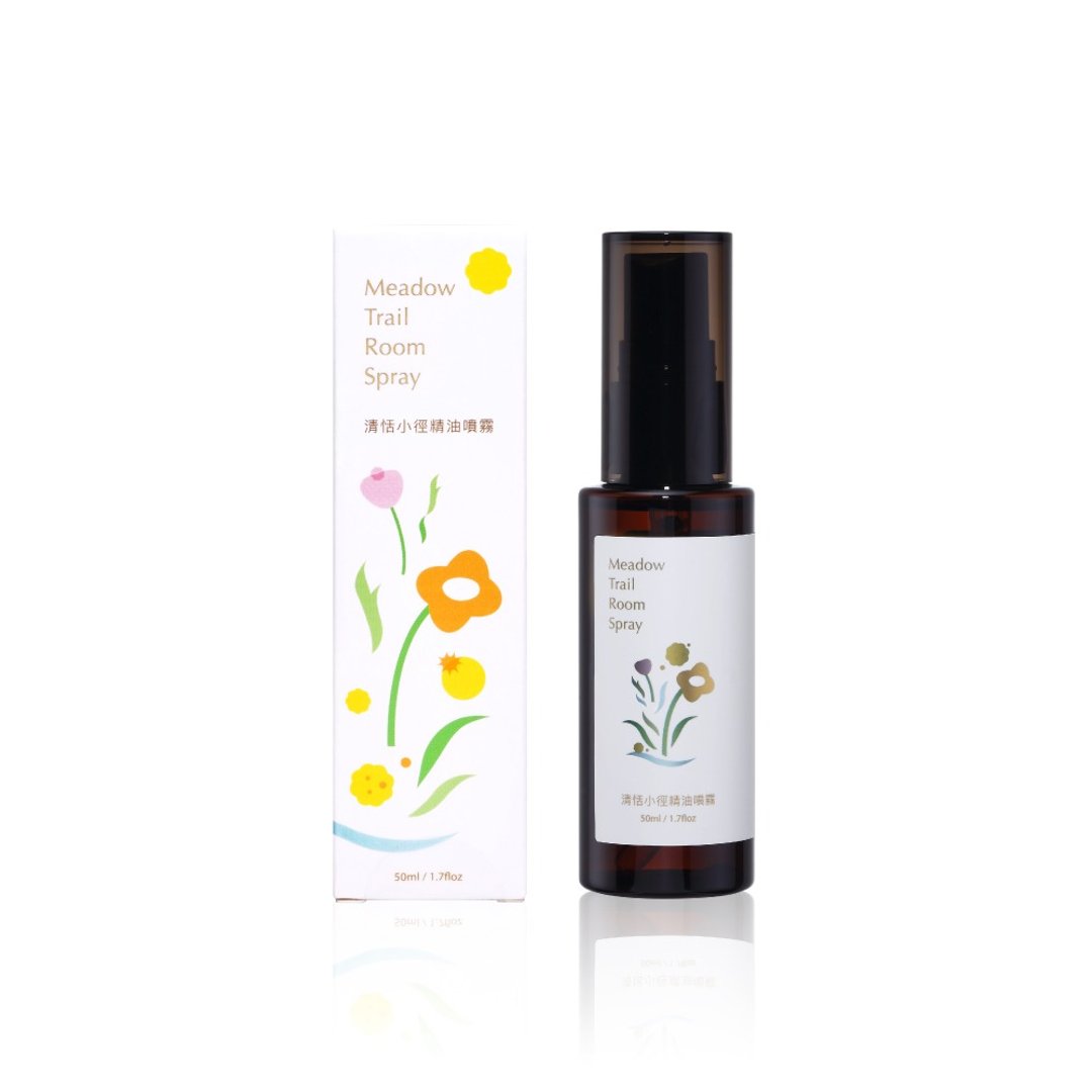 清恬小径精油喷雾 50ml－木质奶香伴蕉甜花香  衣物织品 空间喷雾 - 香薰/精油/线香 - 精油 