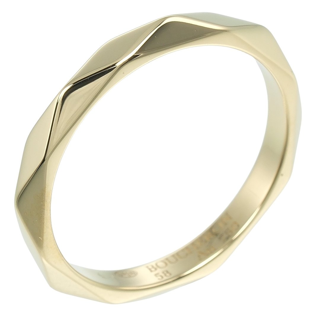 [日本直送] Boucheron Facet 戒指，尺寸 17，K18YG黄，约 3.9g [二手] A 级 - 戒指 - 贵金属 金色