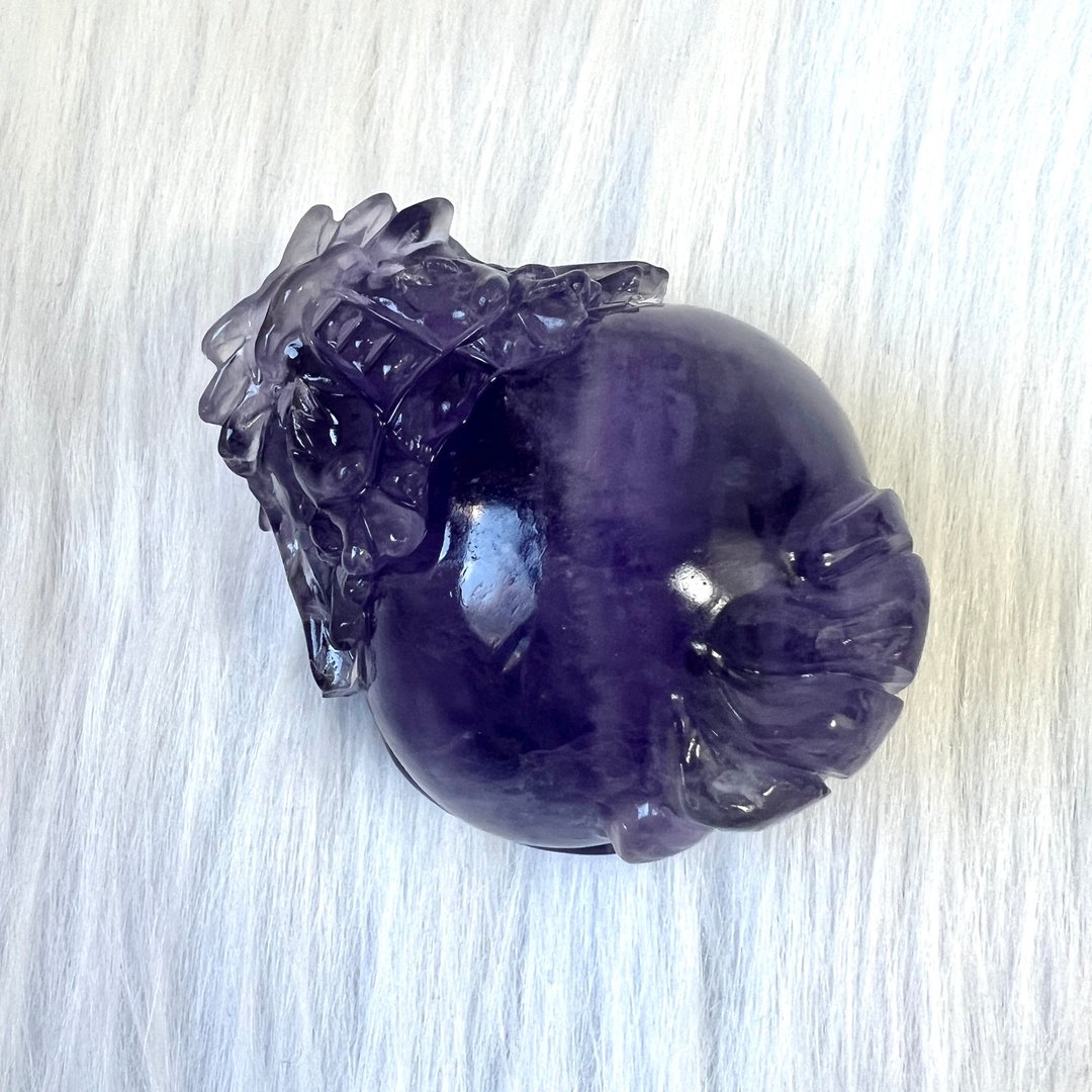 紫萤石龙龟 | 水晶 | 水晶龙龟 | 水晶摆件 - 摆饰 - 水晶 紫色