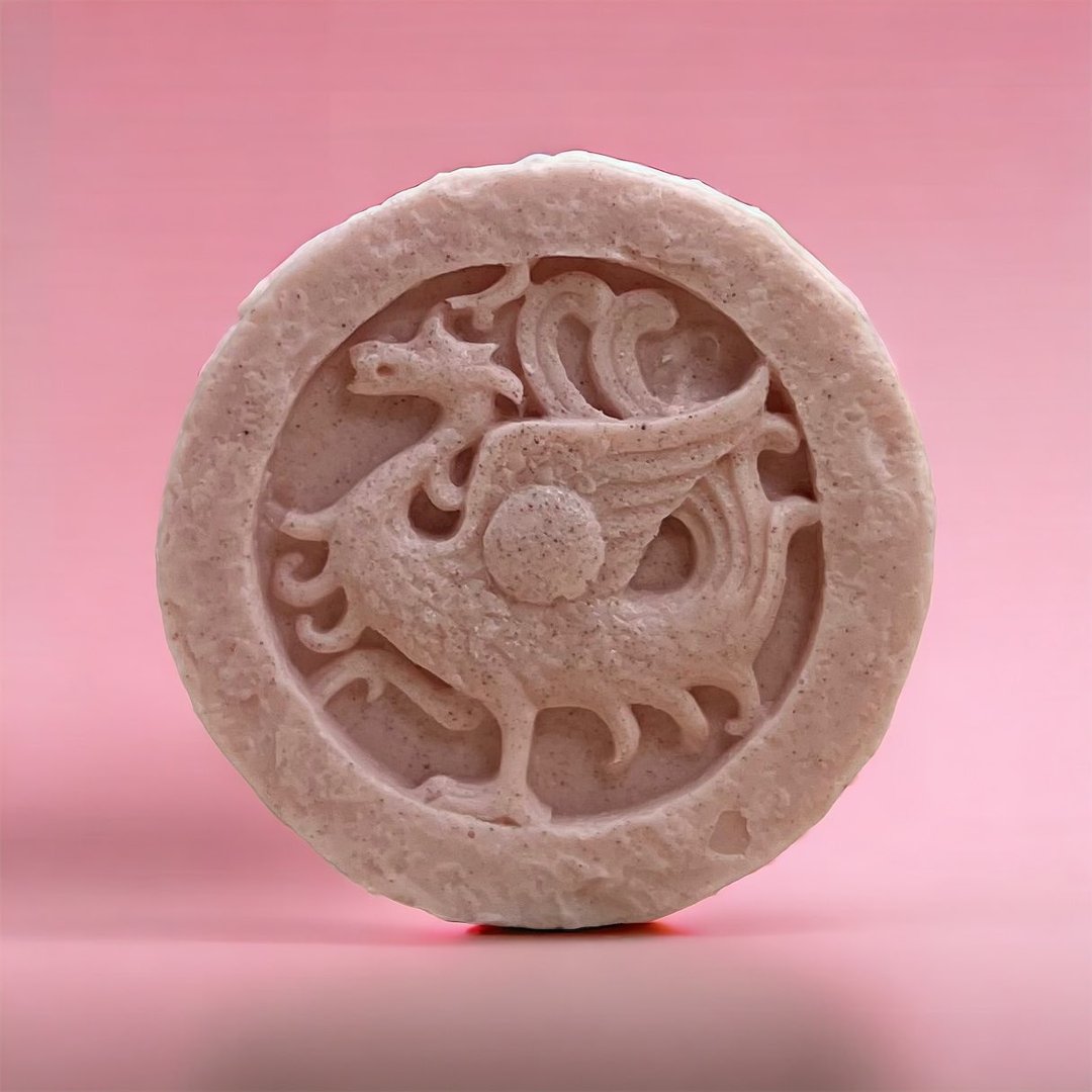 草本古风神兽平安皂(朱雀) 草本手工皂 草本萃取添加搭配精油香氛 - 肥皂/手工皂 - 其他材质 多色