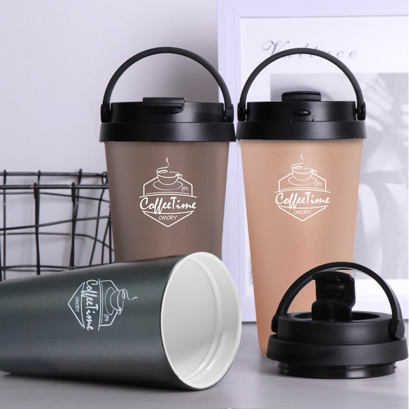 【OMORY】#304陶瓷涂层随行杯500ML - 保温瓶/保温杯 - 不锈钢 多色