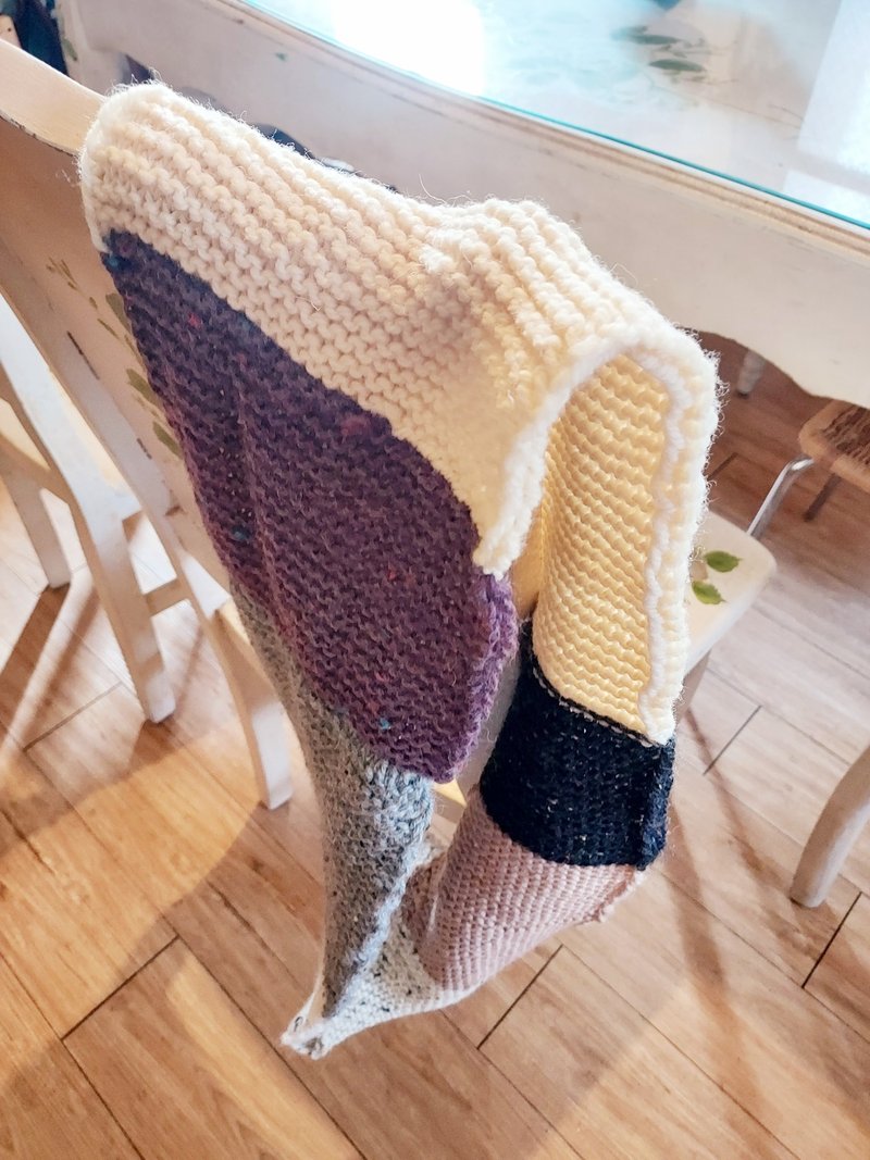 Q圈圈。脖围 - 围巾/披肩 - 羊毛 多色