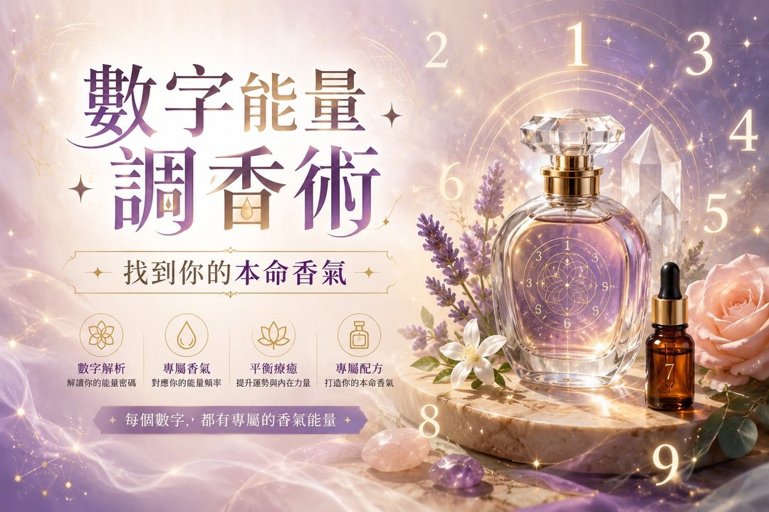 数字能量调香术  找到你的本命香气 体验课 - 蜡烛/香氛 - 其他材质 
